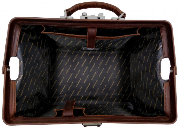 Doctor's bag KNEIPP of brown leather Doctor's bag KNEIPP of brown leather