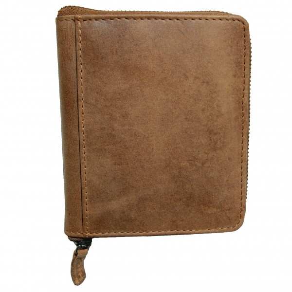 Wallet KHODORKOVSKY of brown leather Wallet KHODORKOVSKY of brown leather