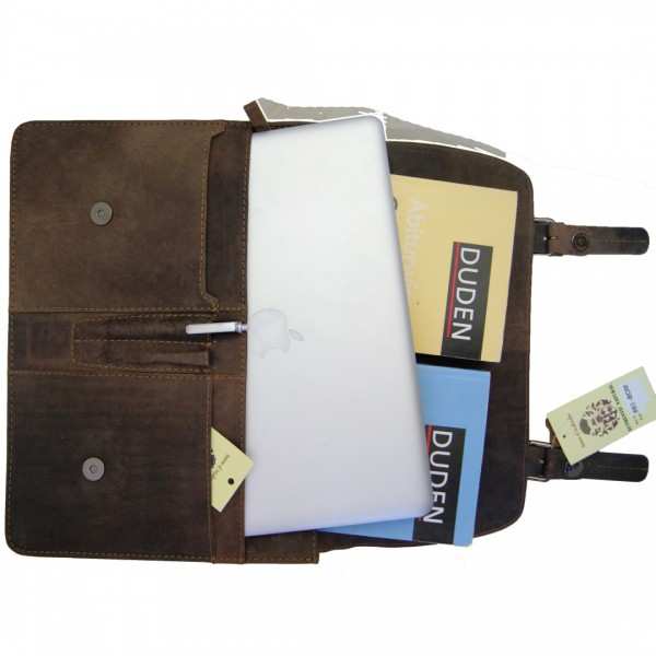 Brown leather portfolio case FRESENIUS Brown leather portfolio case FRESENIUS