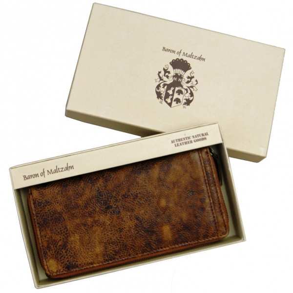 Women's wallet ASTOR of brown leather Women's wallet ASTOR of brown leather